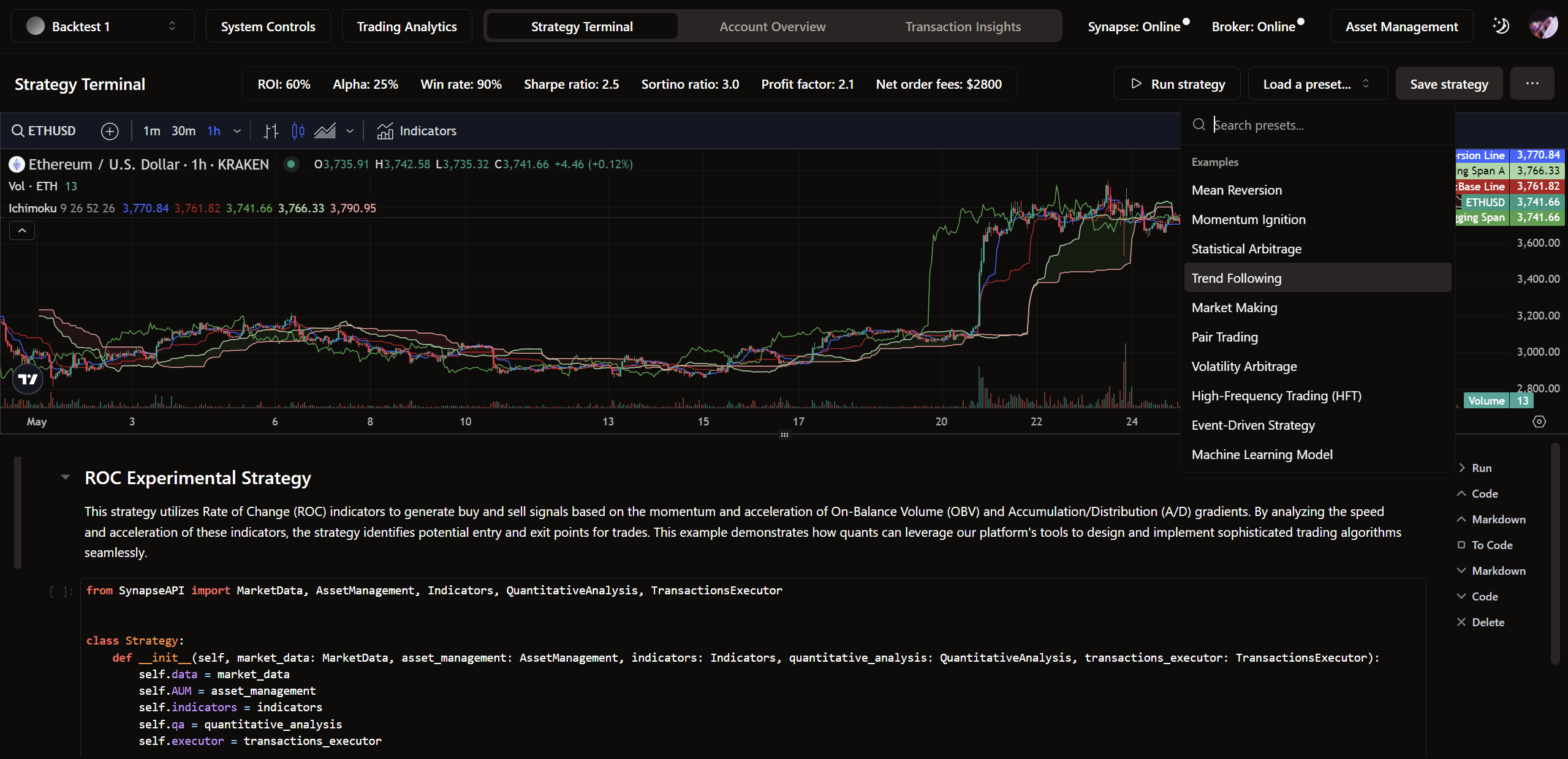 Strategy Terminal