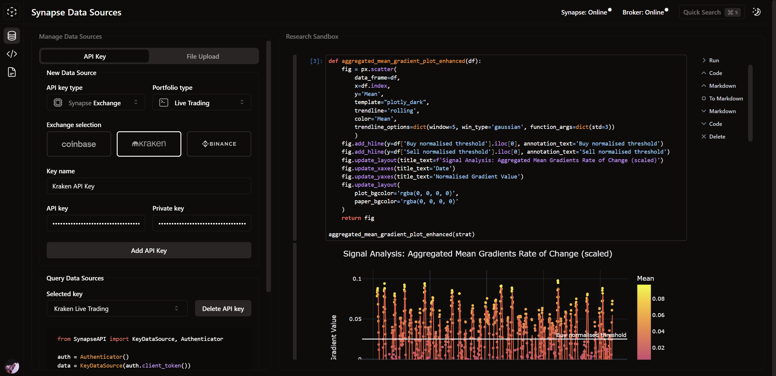 Synapse Data Sources